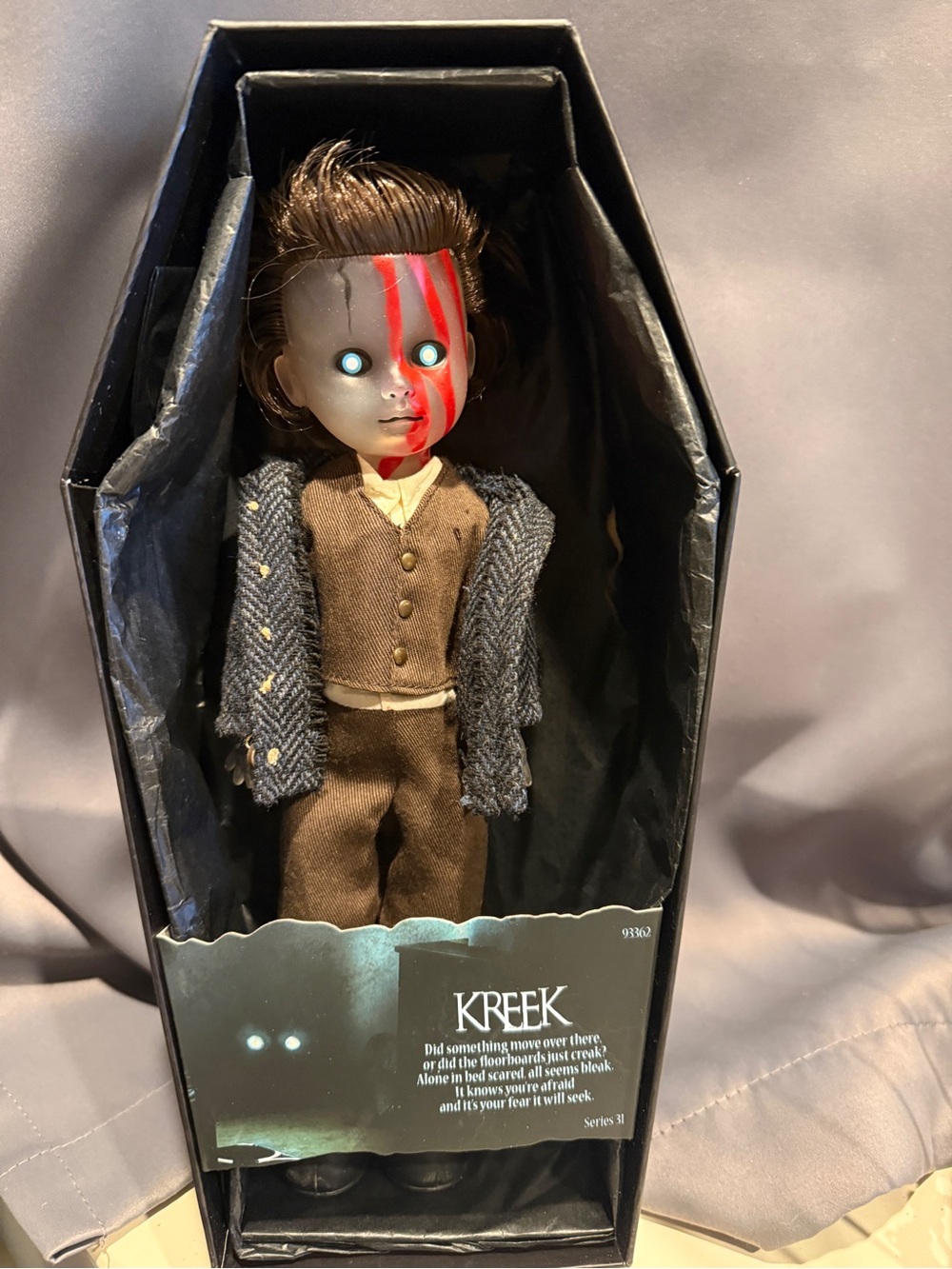 Living Dead Doll Kreek possibly haunted LDD horror collectible doll - Picture 4 of 6